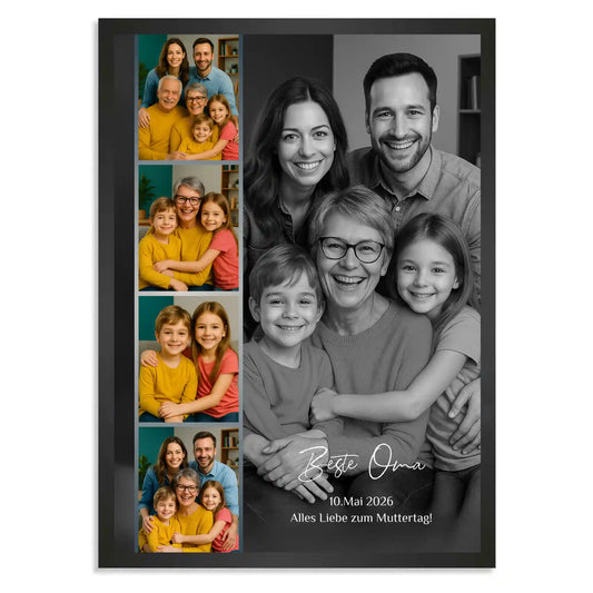 Personalisiertes Poster "Fotocollage #8"
