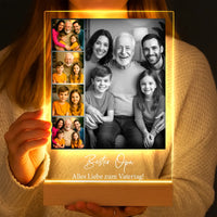 Personalisierte LED-Lampe aus Acrylglas "Fotocollage #8"