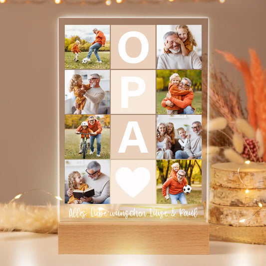 Personalisiertes Bild auf Acrylglas "Fotocollage #4"