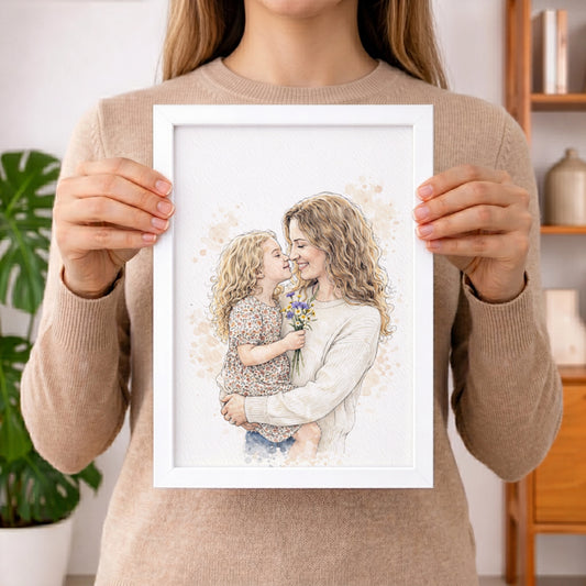 Personalisiertes Poster "Aquarell"