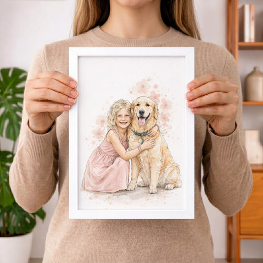 Personalisiertes Poster "Aquarell"