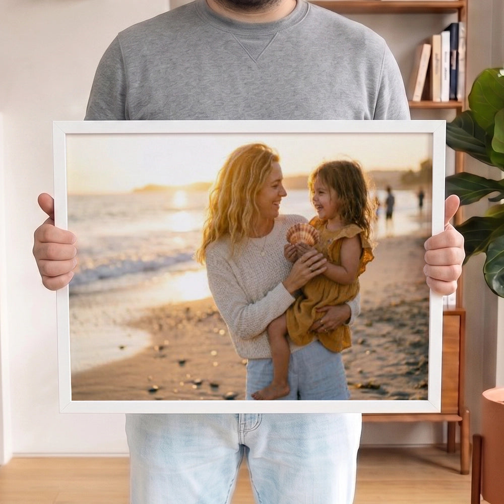 Personalisiertes Wandbild Portrait "Mama" | diverse Stile