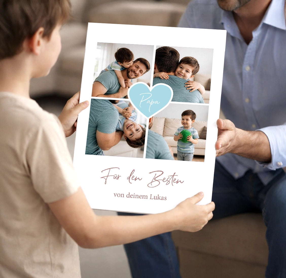 Personalisierte Leinwand "Fotocollage #2"