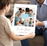 Personalisierte Leinwand "Fotocollage #2"