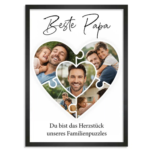 Personalisiertes Poster "Das Puzzleteil, dass uns zusammenhält #1"