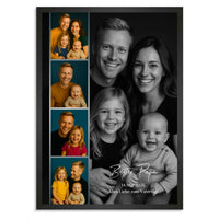 Personalisiertes Poster "Fotocollage #8"