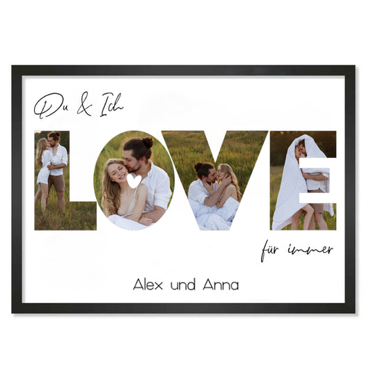 Personalisiertes Poster "Fotocollage #3"