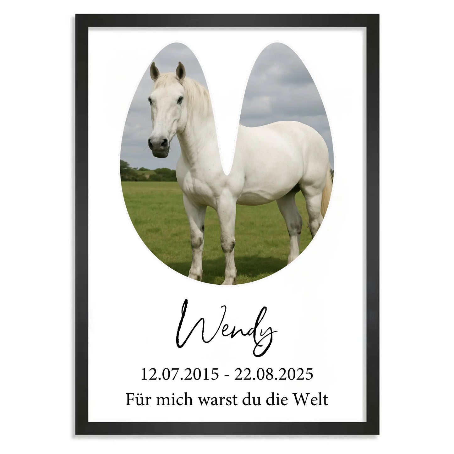 Personalisiertes Poster "Mein Haustier #1"