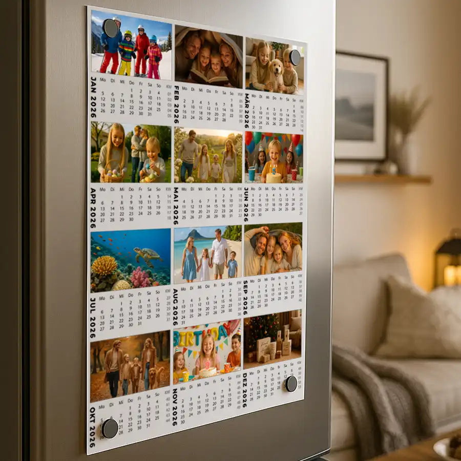 Personalisiertes Wandbild "Mein Kalender"