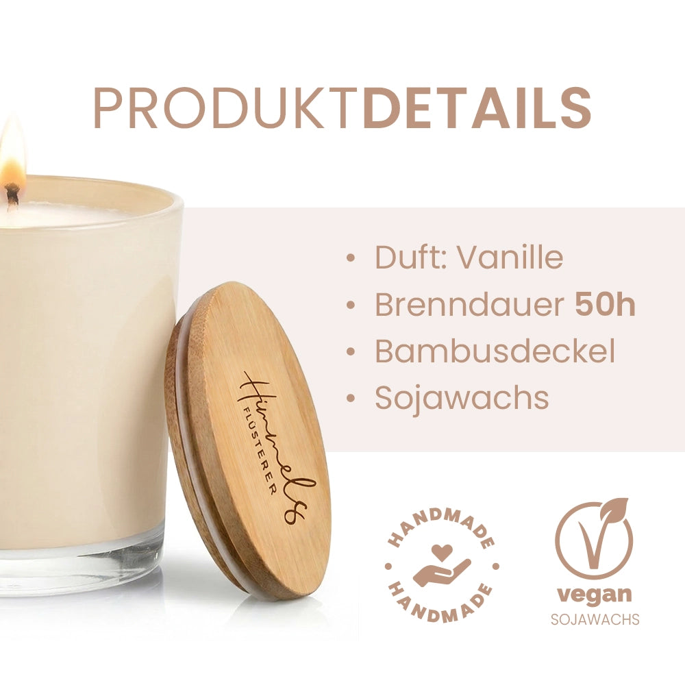 Personalisierte Oster-Duftkerze im Glas