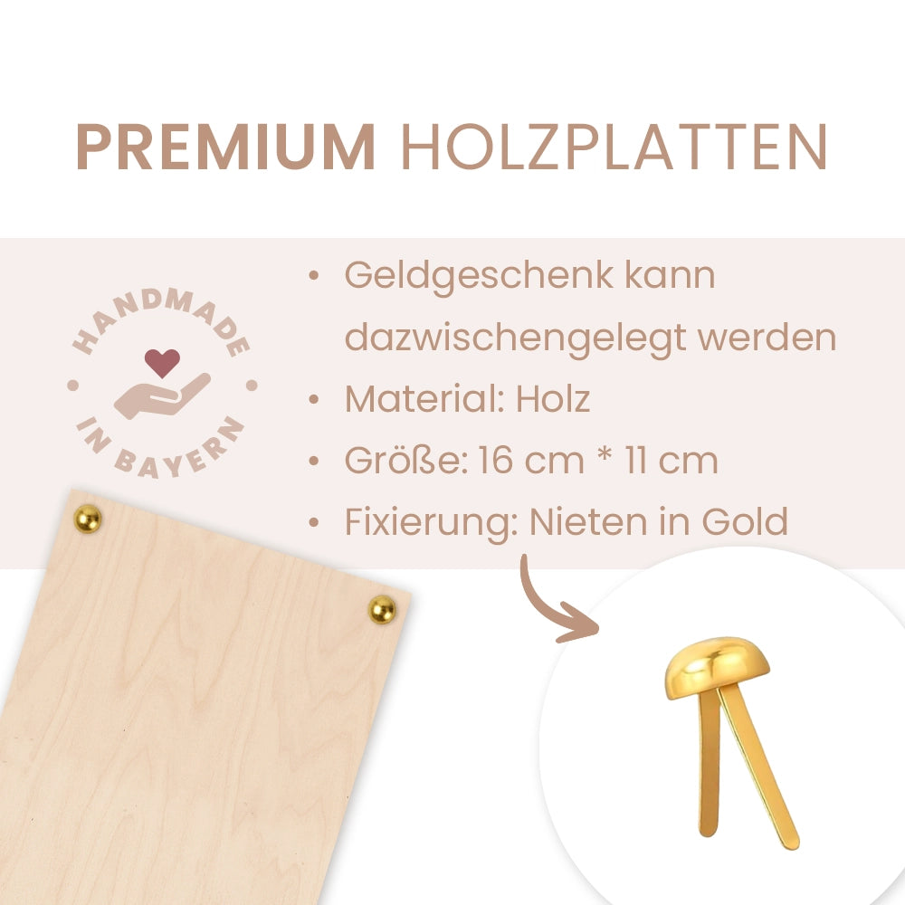 Geldgeschenk: Personalisierbarer Wunscherfüller "Einhorn" für Mädchen