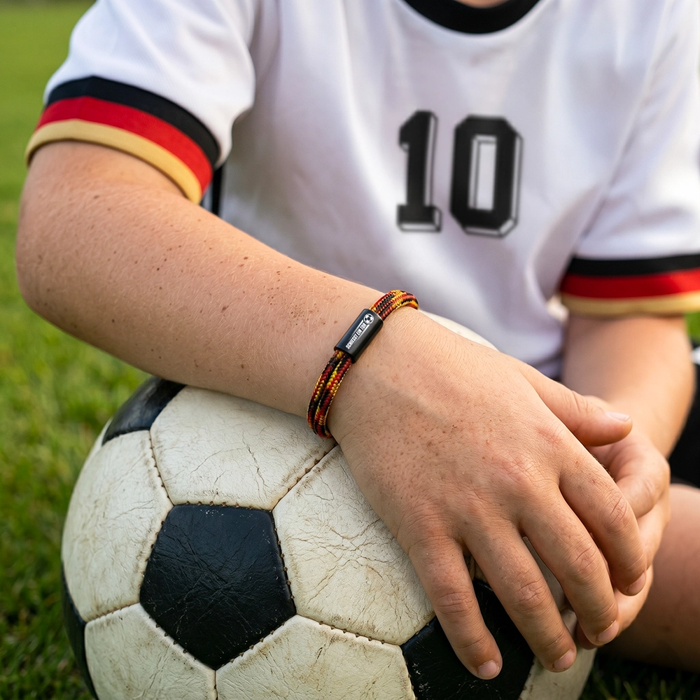 DEUTSCHLAND Segeltau Armband  für Kinder & Erwachsene (nur Bild)