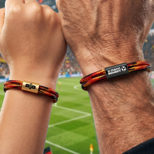 DEUTSCHLAND Segeltau Armband  für Kinder & Erwachsene (nur Bild)