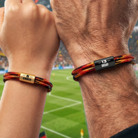 DEUTSCHLAND Lieblingsspieler Segeltau Armband