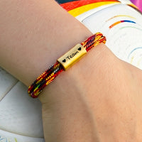 DEUTSCHLAND Segeltau Armband  für Kinder & Erwachsene (nur Text)