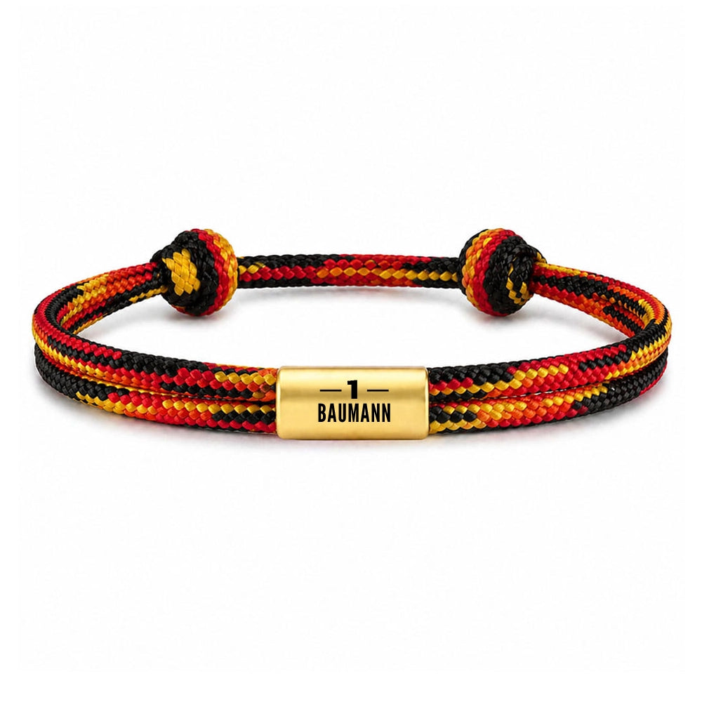 DEUTSCHLAND Lieblingsspieler Segeltau Armband