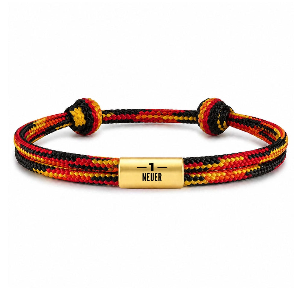 DEUTSCHLAND Lieblingsspieler Segeltau Armband
