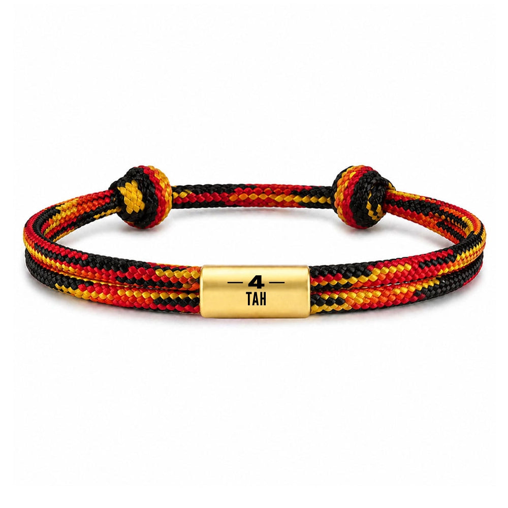 DEUTSCHLAND Lieblingsspieler Segeltau Armband
