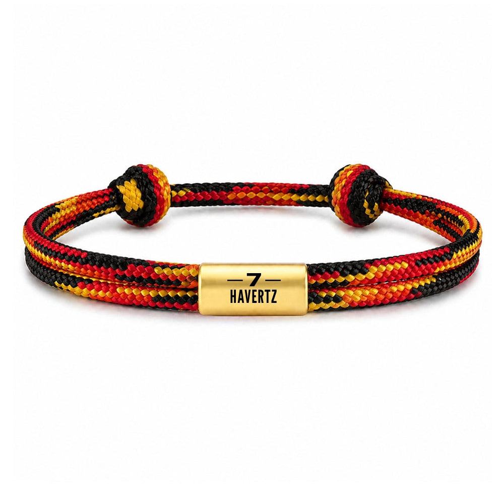 DEUTSCHLAND Lieblingsspieler Segeltau Armband
