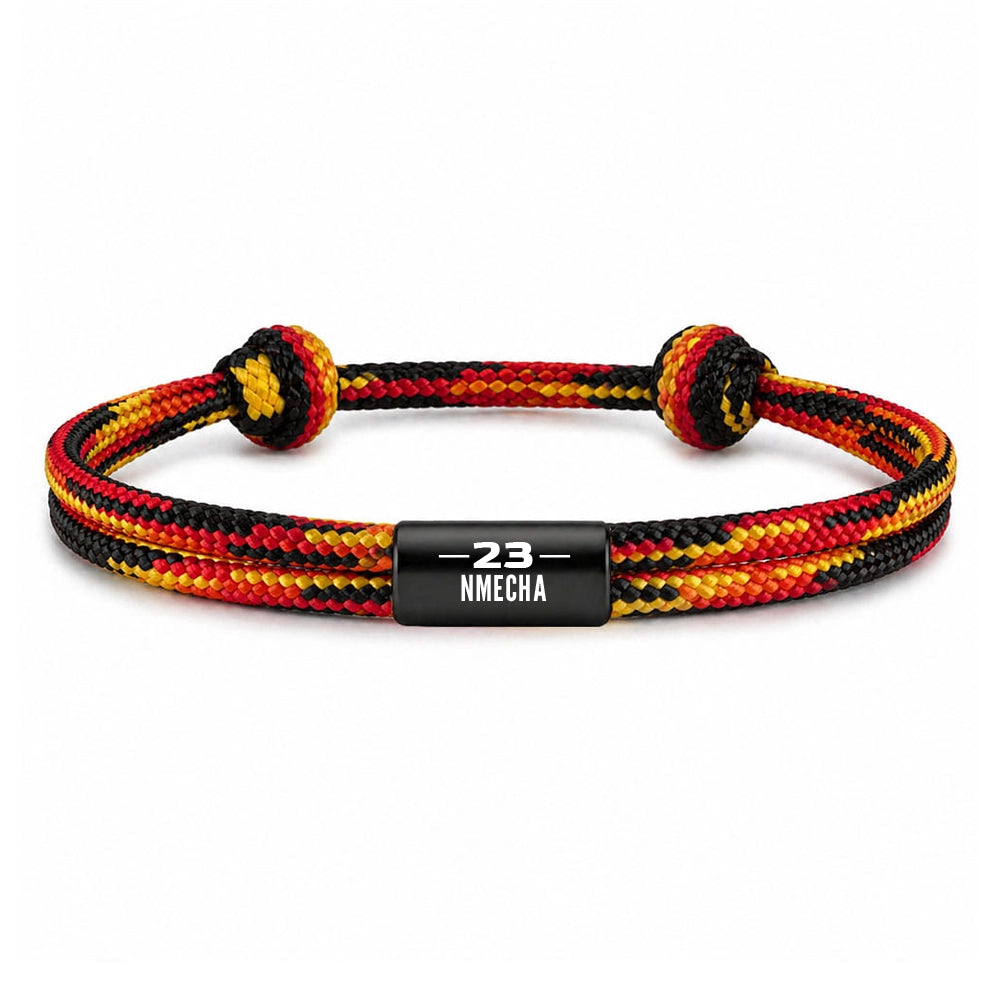 DEUTSCHLAND Lieblingsspieler Segeltau Armband