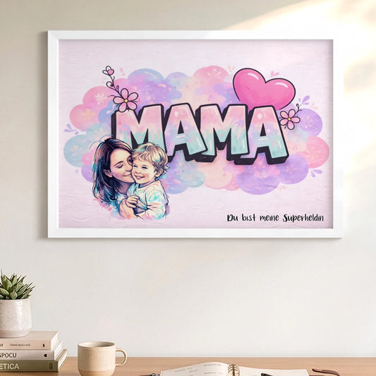 Personalisiertes Wandbild "Graffiti"