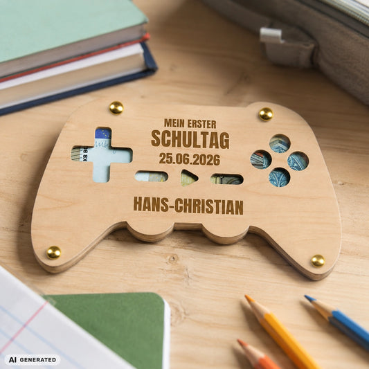 Geldgeschenk: Personalisierbarer Wunscherfüller "Gaming" für Jungs & Herren