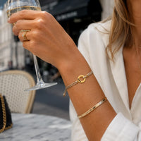 Funkelndes Segeltau-Gravur-Armband "together forever"
