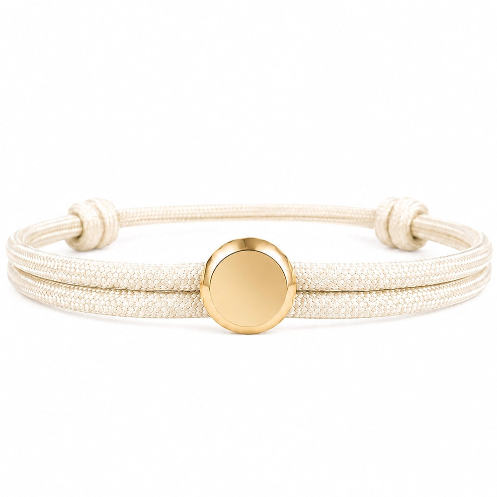 Segeltau Gravur-Armband für Wunsch-Initialen