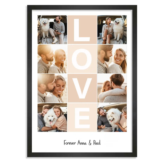 Personalisiertes Poster "Fotocollage #4"