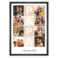 Personalisiertes Poster "Fotocollage #4"