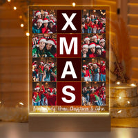 Personalisierte LED-Lampe aus Acrylglas "Fotocollage #4"